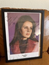 Signed Lana Del Rey Photo 