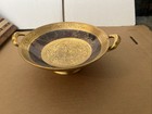 Vintage Pickard Etched China Plate Peacock Design 24 Kt Gold Detail — photo 2