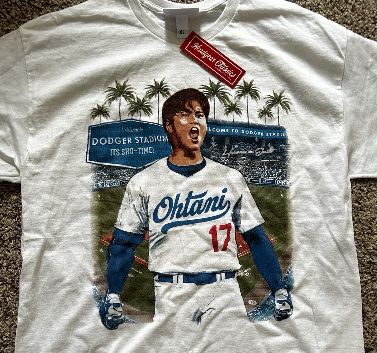 トップス SHOWTIME Shohei Ohtani Los Angeles Headgear Classics It's Sho-Time ! T