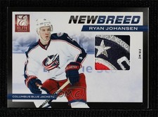 2011-12 Panini Elite New Breed Materials Prime 14/25 Ryan Johansen #17 Rookie RC