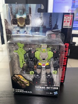 Transformers Titans Return Furos & Hardhead Deluxe Class Headmaster Transformers