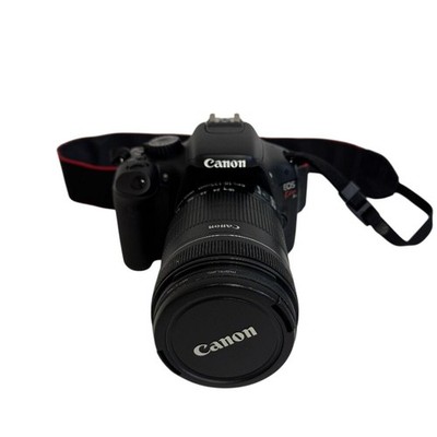 Canon EOS Kiss X4 EF S 18 135mm F3.5 5.6 Digital SLR Camera Black Body Lens From
