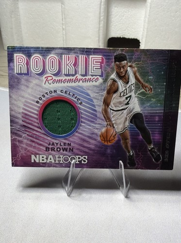 2018-19 Panini NBA Hoops - Rookie Remembrance Jaylen Brown #RR-JB (MEM)