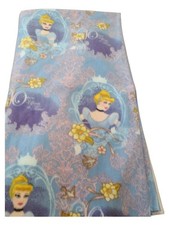 Disney "Once Upon A Time" Cinderella Vintage Fleece Fabric - 1.5 Yards