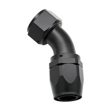 45 Degree Aluminum AN16 Swivel Hose End Fitting Adapter 16AN 45 Degree, QTY: 1