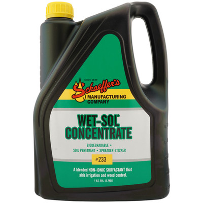 Schaeffer s 0233-006 (233) Wet-Sol Concentrate - Non-ionic Surfactant, 1 Gallon