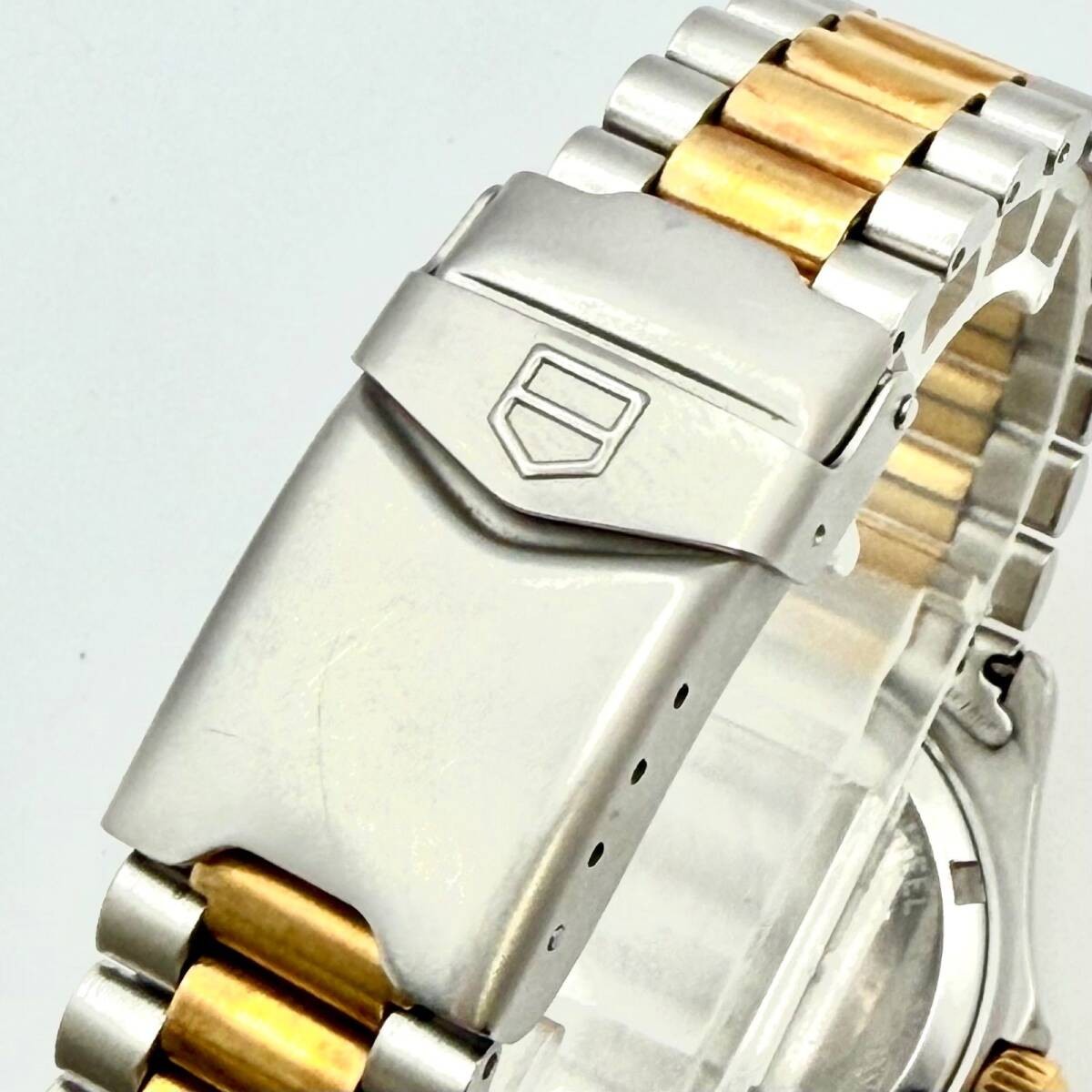 TAG HEUER Professional 2000 Men s Watch Rotating Bezel Belt New Battery image 6