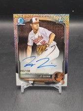 2025 Bowman Draft Jt Quinn 1st Bowman Chrome Mojo Auto /150 Orioles #CPA-JQ