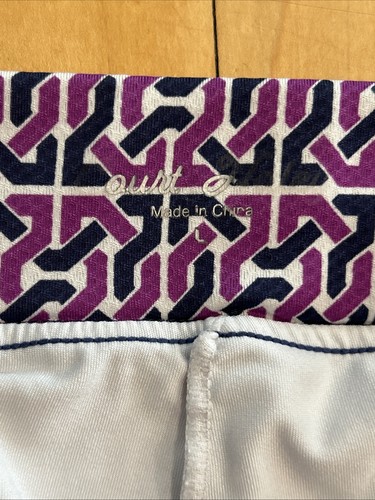Court Haley Women's White/Purple Print Stretch Tennis/Golf Skort Size Large-NICE - Picture 5 of 11