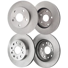 Front and Rear Disc Brake Rotors For 1991-1995 Toyota MR2