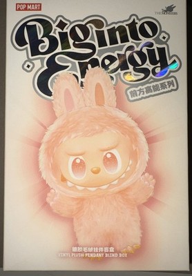 Bing Into Labubu Energy Brand New Unopened Limited Edition Vinyl Figure Rare!!!