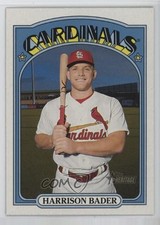 2021 Topps Heritage High Number SP Harrison Bader #408 14dq