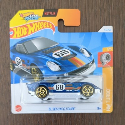 Hot Wheels - El Segundo Coupe HW Turbo 2024 Blue Short Card