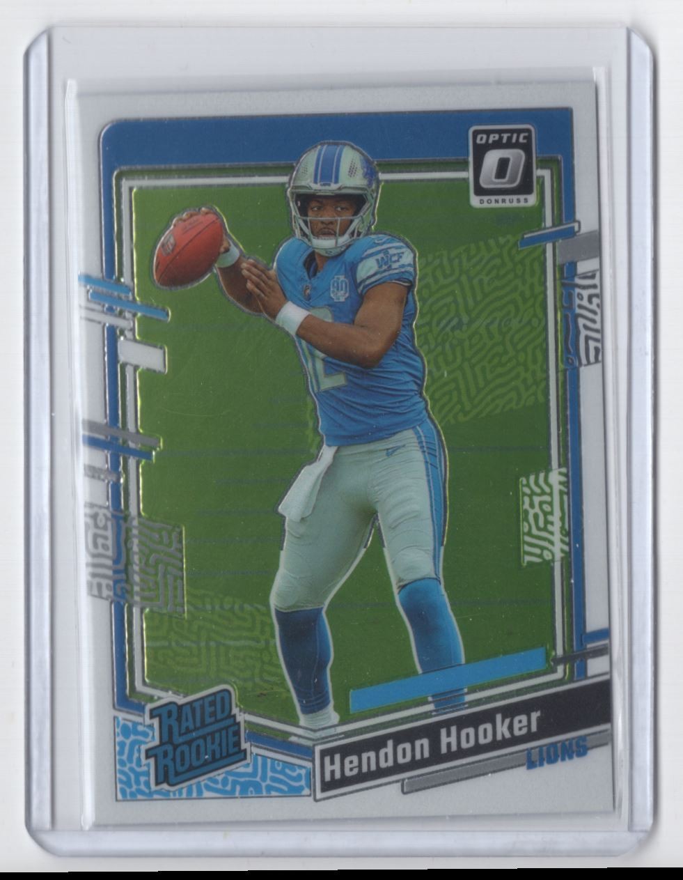2023 Donruss Optic Rated Rookie Hendon Hooker Rookie Detroit Lions #234