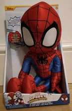 Disney Jr Marvel Spidey & His Amazing Friends My Friend Spidey 12" Talking Plush