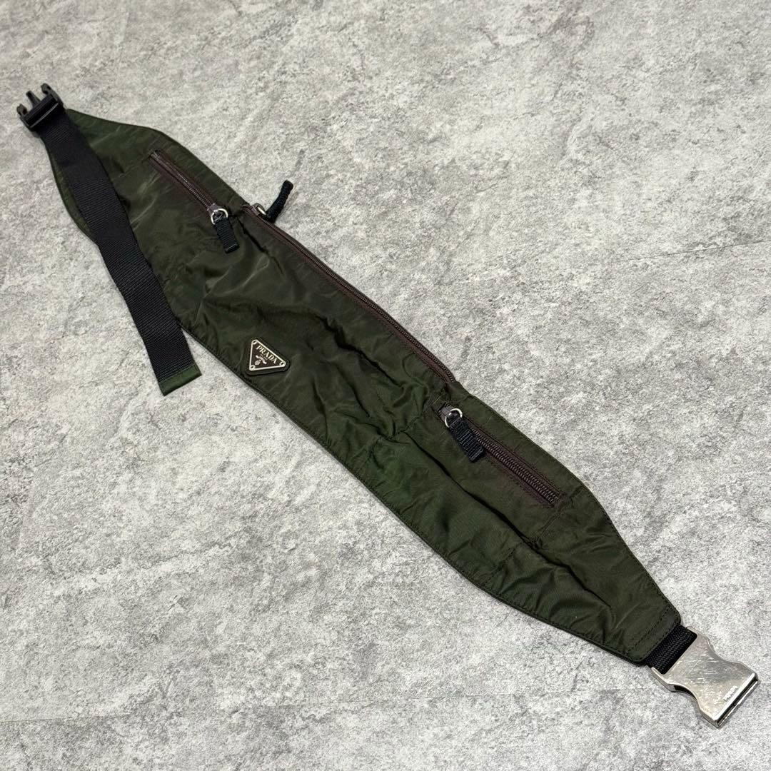 PRADA Backpack Drawstring Mini Backpack Waist Pou… - image 11