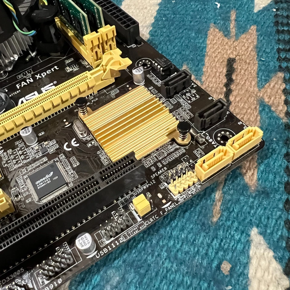 Материнская плата комбинированная ASUS H81M-C mATX! • Core i5-4570 • 16GB RAM • Radeon RX550 4GB - Изображение 4 из 4