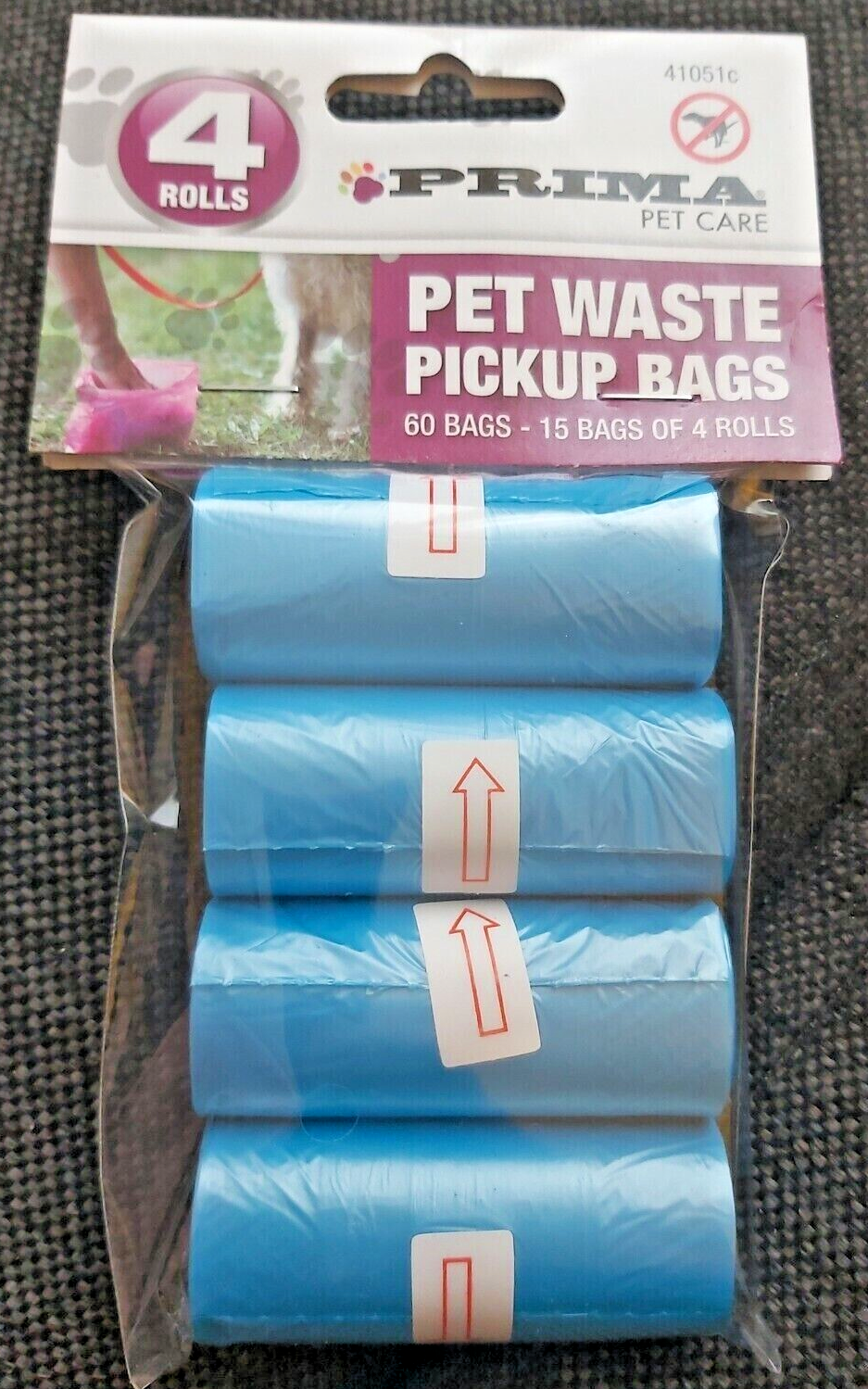 Animal Pet Waste Pickup 80 Bags Refuse Bags Doggy Poop Bags 4 Rolls Leak Proof U