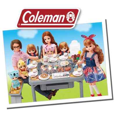 たかたか様リクエストおまとめ出品 カルコーク未使用コームセット　ロッキングリース Coleman Collab. Licca-chan Mokumoku Juju Lively Barbecue BBQ Set