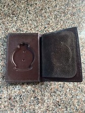 Canadian Police Leather Badge Wallet Tex Shoemaker