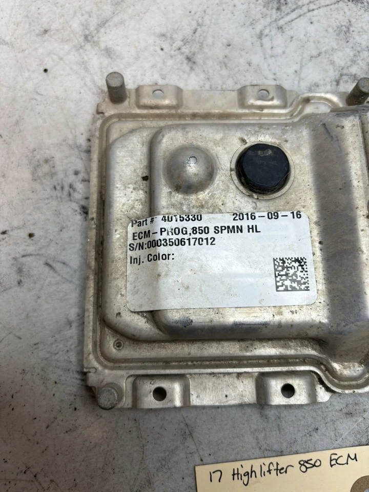 2017 Polaris High Lifter 850 ECM ECU 4015330 4012838 - Image 2 of 4