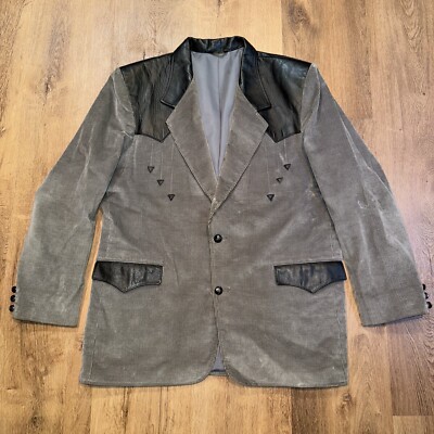 Pioneer Wear Blazer Jacket Western Cowboy Sport Coat Vtg 70s Pioneer Wear Blazer Jacket Western Cowboy Sport Coat Vtg 70s