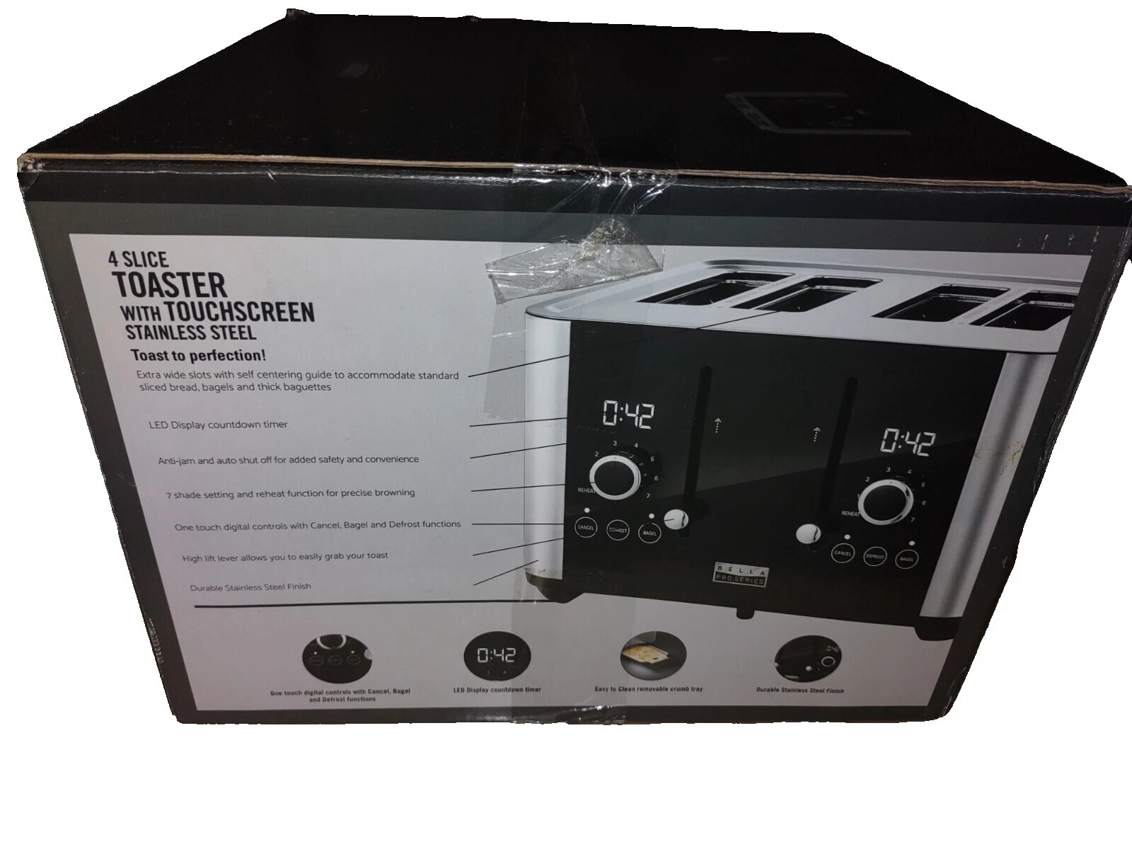 Tostadoras Bella Tostadora estándar