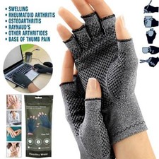 Anti Arthritis Gloves Hand Support Pain Relief Arthritis Finger Compression GW