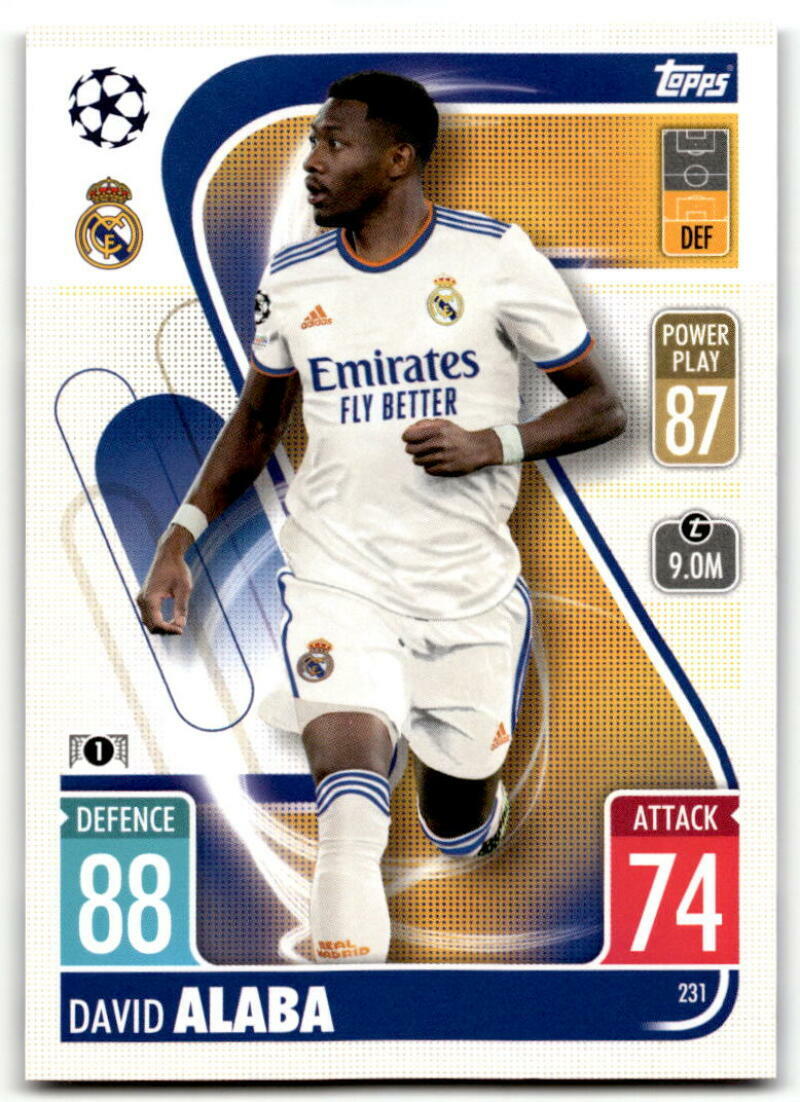 その他 Topps CAMAVINGA / DAVID ALABA Dual Auto Topps UEFA Champions League Knockout Auto Autograph Card
