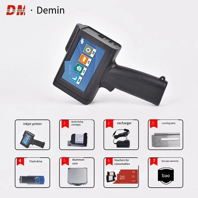 Intelligent Handheld Woven Bag Kraft Paper Wooden Board Inkjet Coding Machine