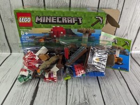 LEGO Minecraft the Mushroom Island 21129 100% Complete W/Box & Instructions 