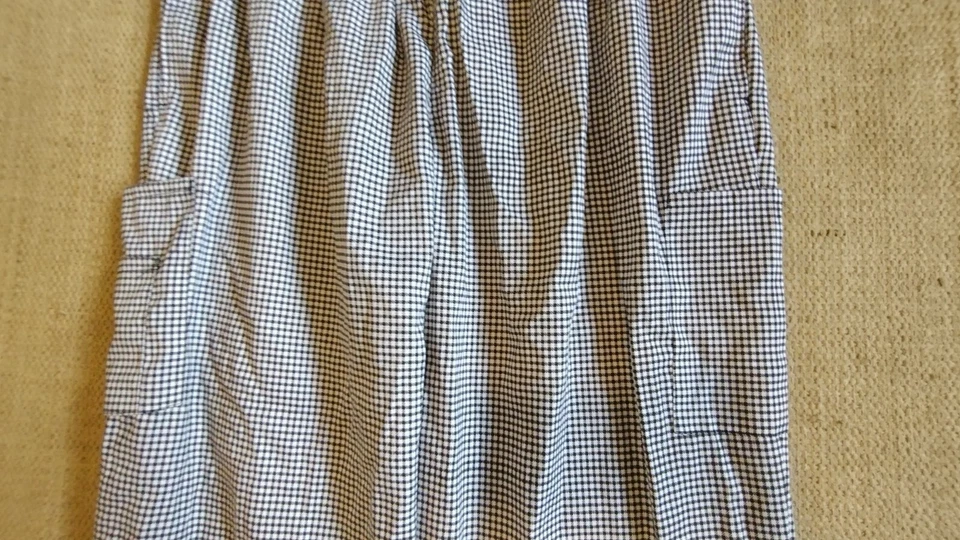 Natural Uniforms Classic Houndstooth Chef Pants. Size 3XL. New with tags  - Image 3 of 4