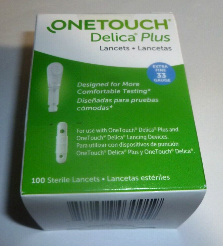 Delica Extra Fine 33 Gauge Lancets for sale online eBay
