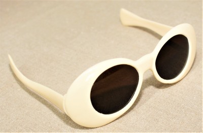 Vintage Ivory Sunglasses Ivory Tortoise Narrow Retro-Vintage Round Mirrored  main image 3