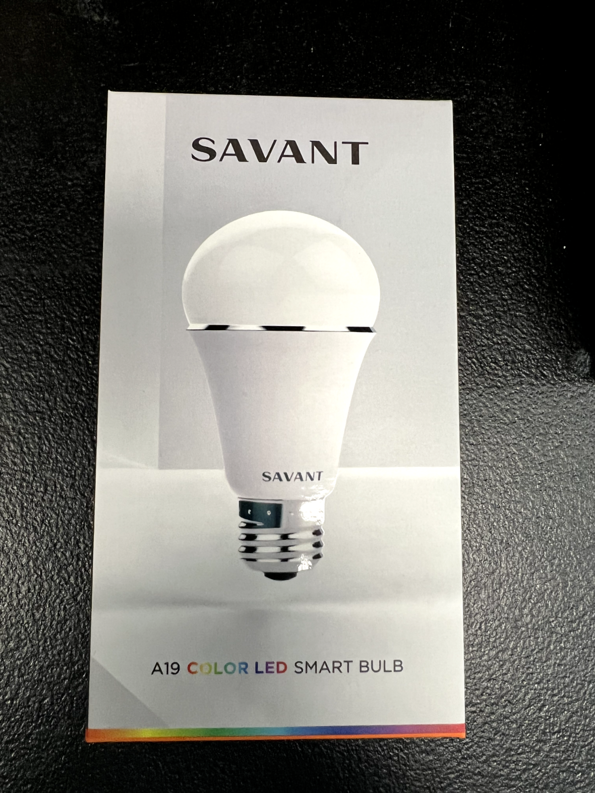 Savant A19 Color LED Smart Bulb Color changing Light Bulb New In Box-image