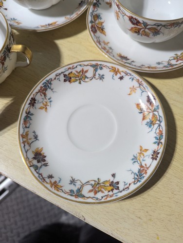 Set tazze da tè e piattini Haviland & Co Woodbine antico bellissimo prezzo per set - Foto 3 di 5