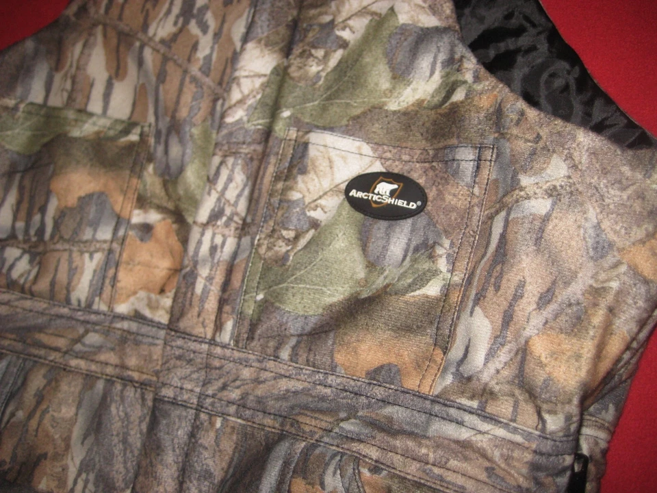 Baberos de caza Arctic Shield camuflados de alta resistencia, talla M, ¡ideales para climas fríos! Foto 2 de 4