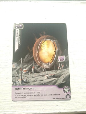 Android Netrunner - HB Precision Design / Weyland Built to Last 2-sided ...