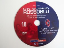 Un Sogno Rossoblù Cagliari Fußball DVD N 10 1995 1997 Perez Mazzone Retrozession