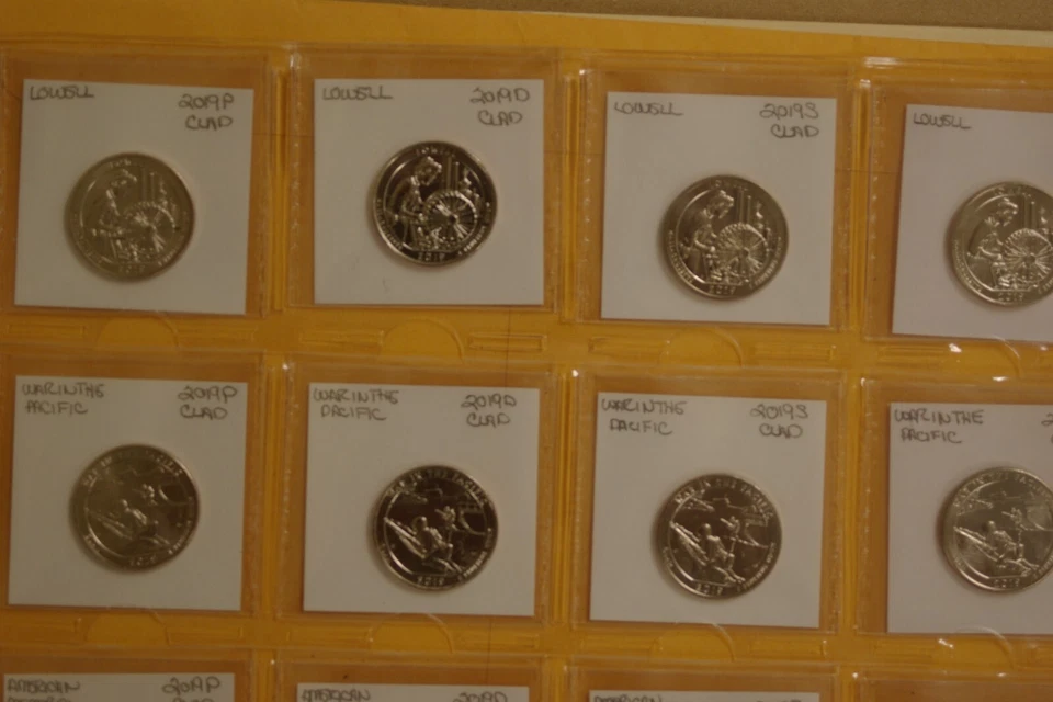 2019 W/P/D/S Quarter Set - 5 W Clad Quarters/5 S Clad Quarters/20 Quarters Total - Image 4 of 4