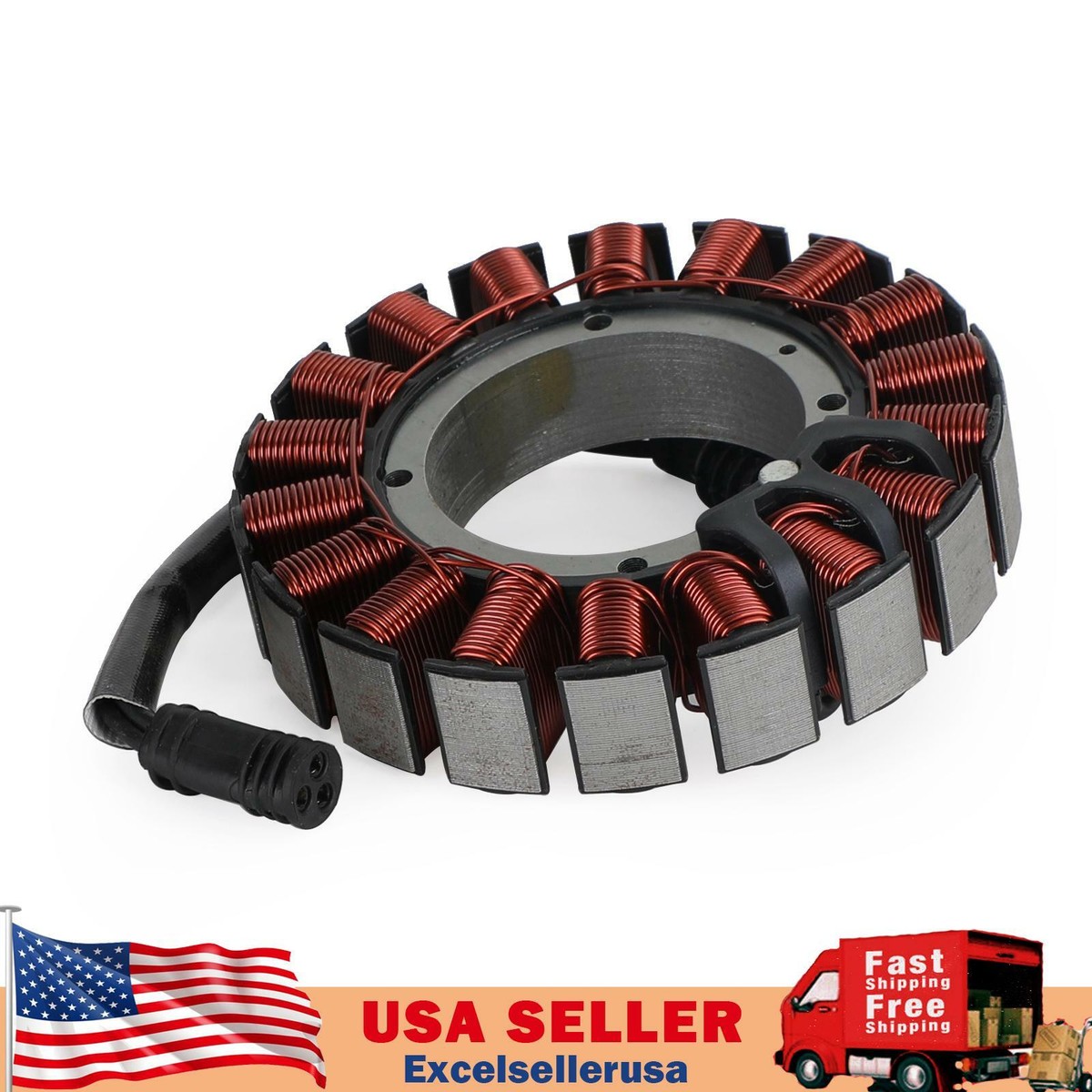 3pin 50A Stator 29987-06 For Road King Electra Glide Ultra FLH FLT