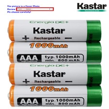 Kastar HR03 AAA Rechargeable Battery for Panasonic 1.2V 1000mAh HHR-75AAA/BU