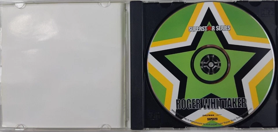 Roger Whittaker Superstar Series Country Music CD Features Durham Town-Mammy Blu - Image 3 of 4