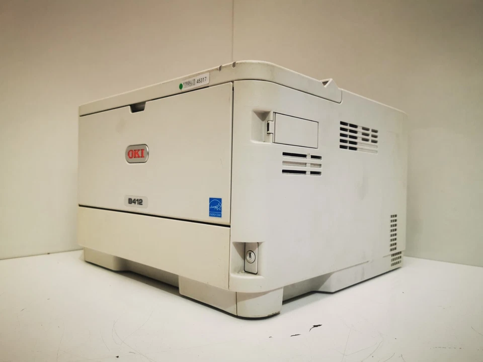 OKI B412 Monochrome Laser Printer - USB/Ethernet - 70951 Page Count - Image 2 of 4