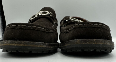 Salvatore Ferragamo Suede Bit Loafers 11 1/2 D Salvatore Ferragamo Grandioso Gancini Bit Loafers Brown  main image 4