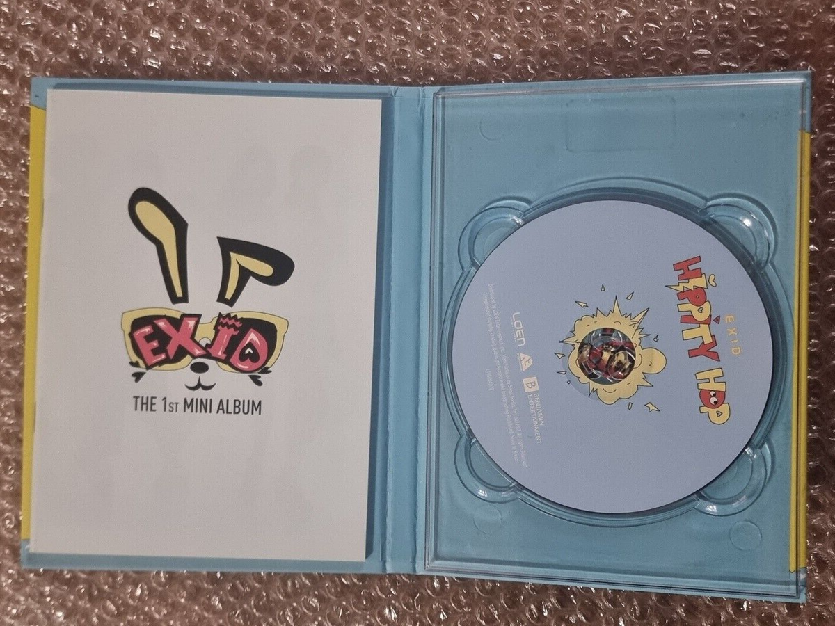 EXID Promo Sticker HIPPITY HOP-EXID Album Autographed Hand Signed