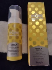 Benefit The Pore Fessional Tight N Toned Toning Foam • 0.75 Fl Oz
