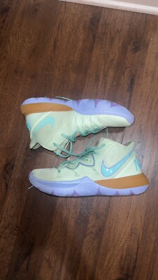 Size 8.5 - Nike Kyrie 5 x SpongeBob SquarePants Squidward 2019