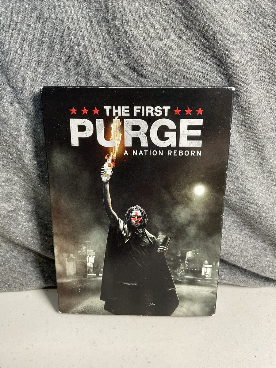The First Purge [DVD] DVD Very Good Y'lan Noel,Lex Scott Davis,Joivan  Wad