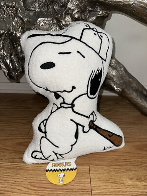 Peanuts Snoopy Beisball Pillow Cushion